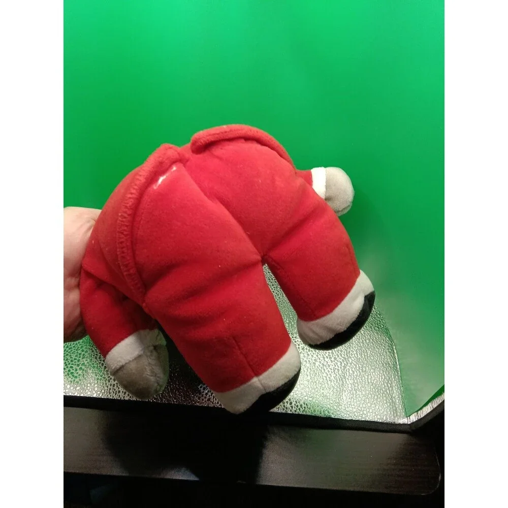 Gund Babar Elephant King Plush Stuffed  Red Suit Holiday VTG 14 Inch 1988 no tag